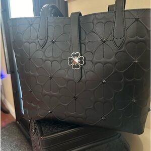 Kate spade flower embossed tote nwot no call outs